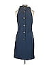 Sail to Sable Solid Blue Cocktail Dress Size XS - photo 2