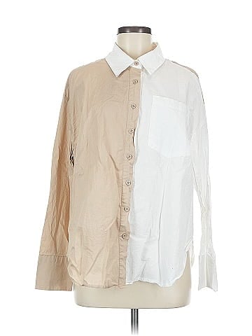 Aaron & Amber Long Sleeve Button-Down Shirt (view 1)