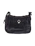 Brighton 100% Leather Hearts Black Leather Shoulder Bag One size - photo 1