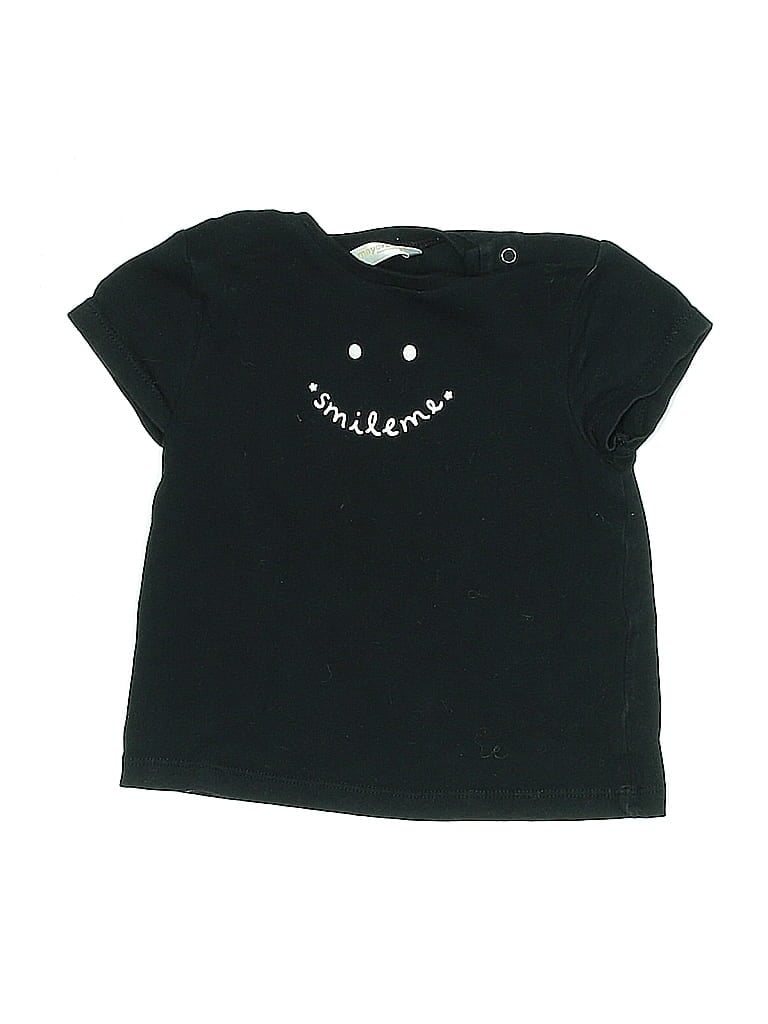 Mayoral Black Short Sleeve T-Shirt Size 10 - photo 1