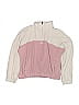 Abercrombie 100% Polyester Pink Gray Track Jacket Size 11 (big kids) - photo 1