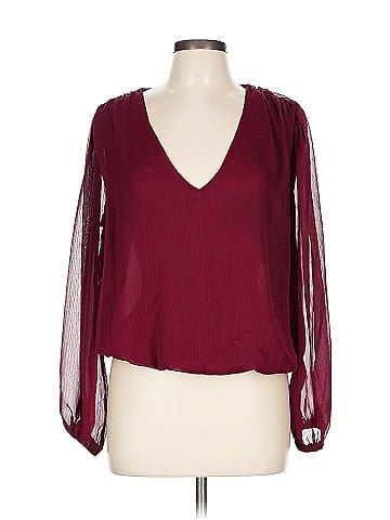 All in Favor Long Sleeve Blouse (view 1)