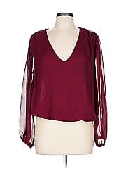All In Favor Long Sleeve Blouse