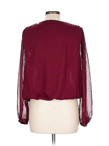 All in Favor Long Sleeve Blouse (view 2)