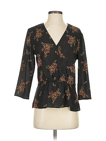1.State 3/4 Sleeve Blouse (view 1)