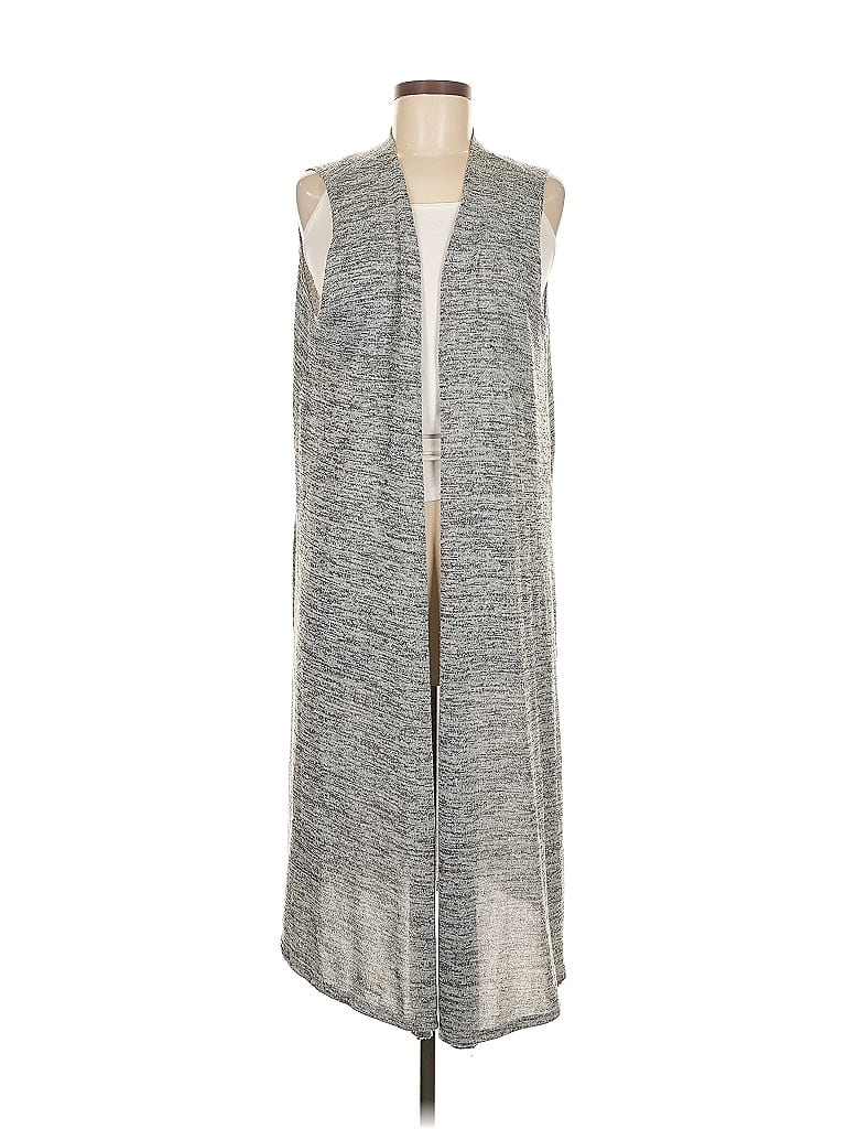 Pre-owned Lularoe Kimono In Gray