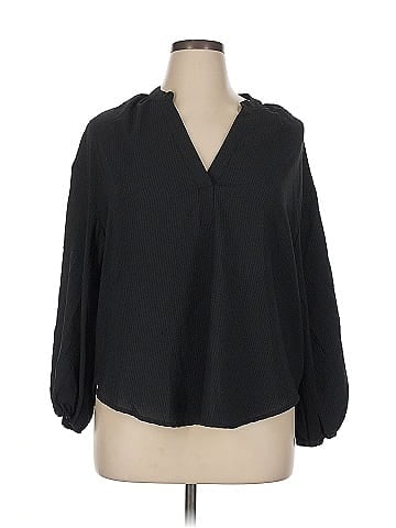 A New Day 3/4 Sleeve Blouse (view 1)