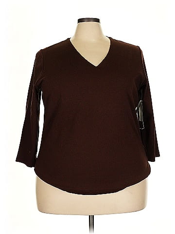 Jones New York Signature 3/4 Sleeve T-Shirt (view 1)