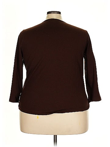 Jones New York Signature 3/4 Sleeve T-Shirt (view 2)