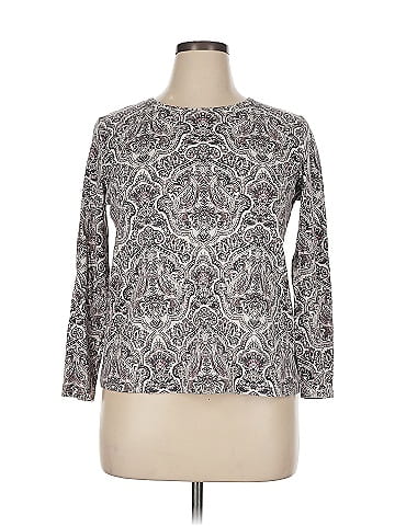 Croft & Barrow 3/4 Sleeve T-Shirt (view 1)