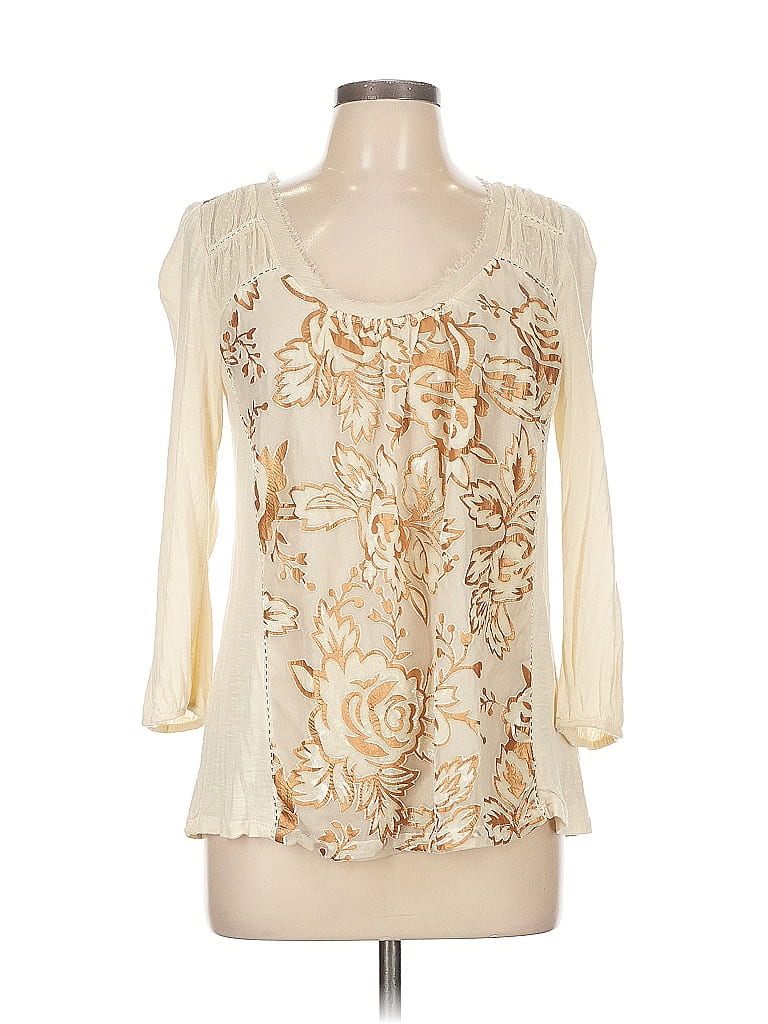 Black Meadow Embroidered Long Sleeve Blouse