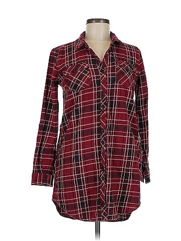 Love Tree Long Sleeve Button-Down Shirt (view 1)