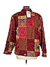 TanJay Red Artistic Red Patchwork Jacket by Tanjay Size M - photo 2