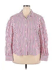 Free Assembly 3/4 Sleeve Button Down Shirt