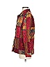 TanJay Red Artistic Red Patchwork Jacket by Tanjay Size M - photo 5