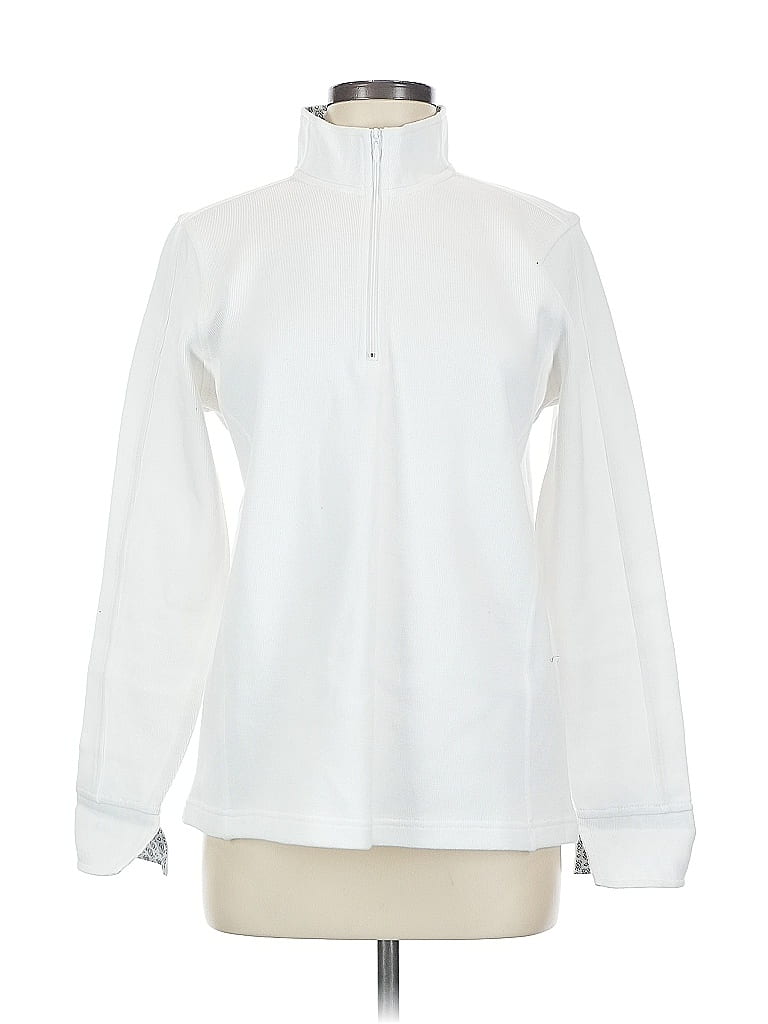 ORTON SWEATER, RESORT WHITE MARYAN ENGINEERED SWEATER