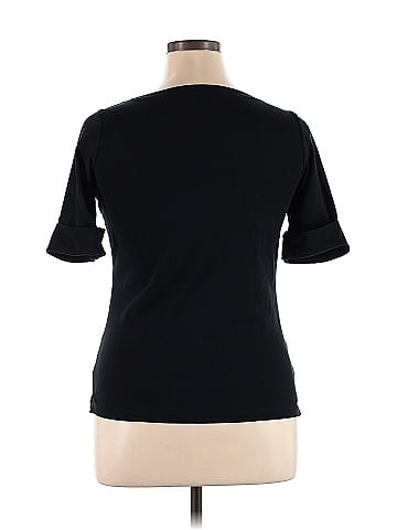 Lauren by Ralph Lauren 3/4 Sleeve T-Shirt (view 2)