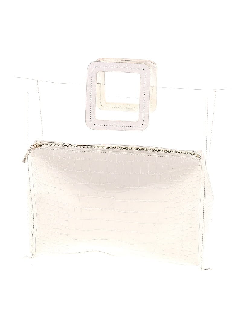 STAUD Ivory White Satchel One size - photo 1