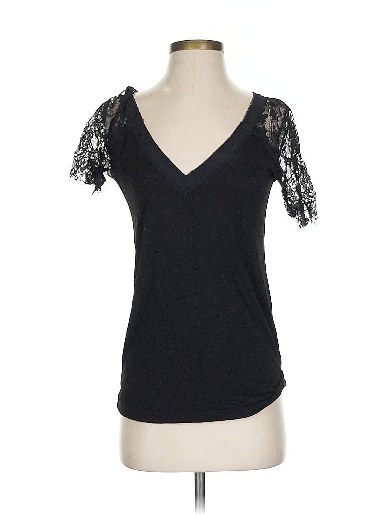 Pol Black Short Sleeve T-Shirt Size S - photo 1