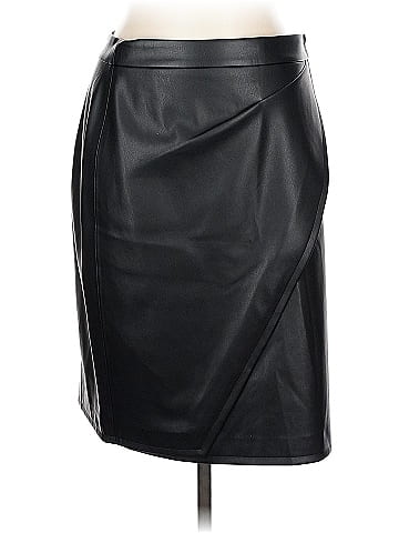 Elie Tahari Faux Leather Skirt (view 1)