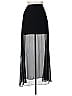 Divided by H&M 100% Polyester Solid Black Formal Skirt Size 6 - photo 1