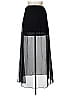 Divided by H&M 100% Polyester Solid Black Formal Skirt Size 6 - photo 2