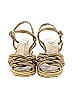 Chanel Gold Wedges Size EU 38 1/2 - photo 2