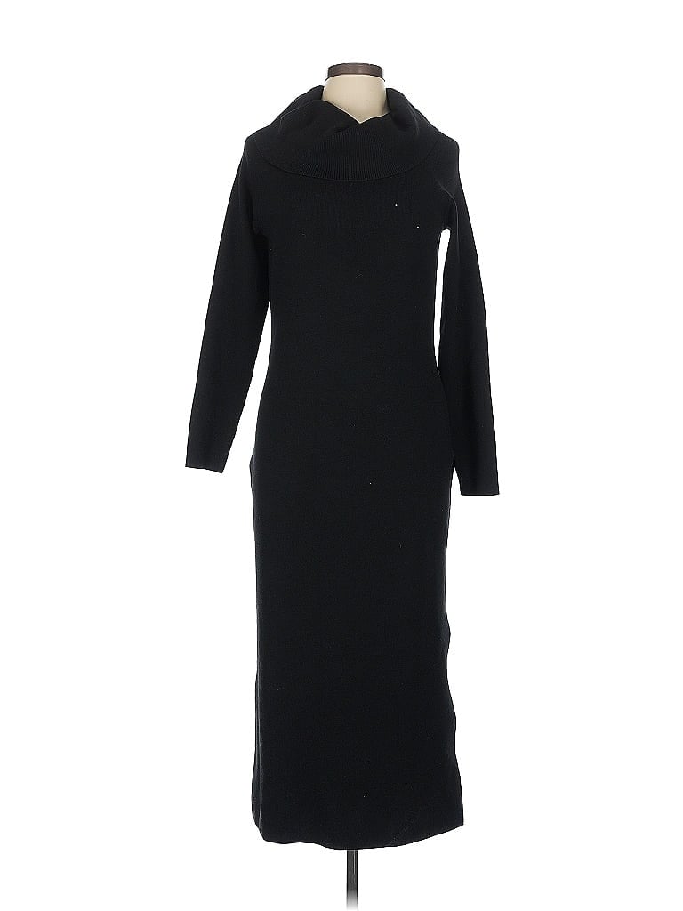 Worth New York Black Casual Dress Size L - photo 1