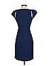 Black Halo Solid Blue Cocktail Dress Size 2 - photo 2