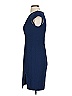 Black Halo Solid Blue Cocktail Dress Size 2 - photo 5