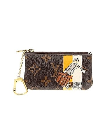 Louis Vuitton Limited Edition Monogram Canvas Groom Pochette Clefs Key Holder (view 1)