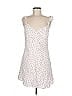 BB Dakota 100% Rayon Hearts White Casual Dress Size 8 - photo 1