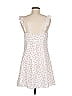 BB Dakota 100% Rayon Hearts White Casual Dress Size 8 - photo 2