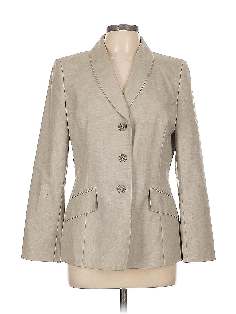 Pre-owned Evan Picone Blazer Jacket In Brown