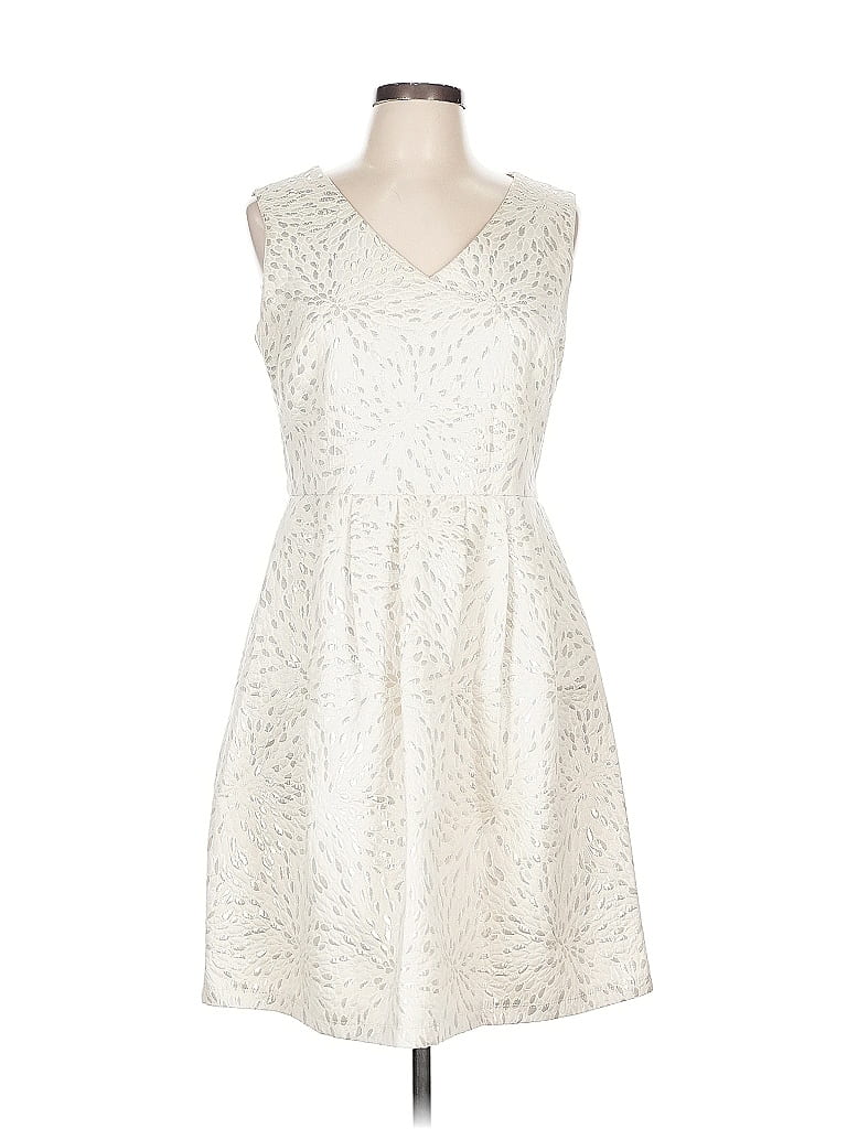 Click to view more detailed imagery on our partner's website Pre-owned Cynthia Rowley Cocktail Dress In White
