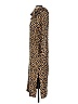 Worth New York Animal Print Brown Casual Dress Size L - photo 5