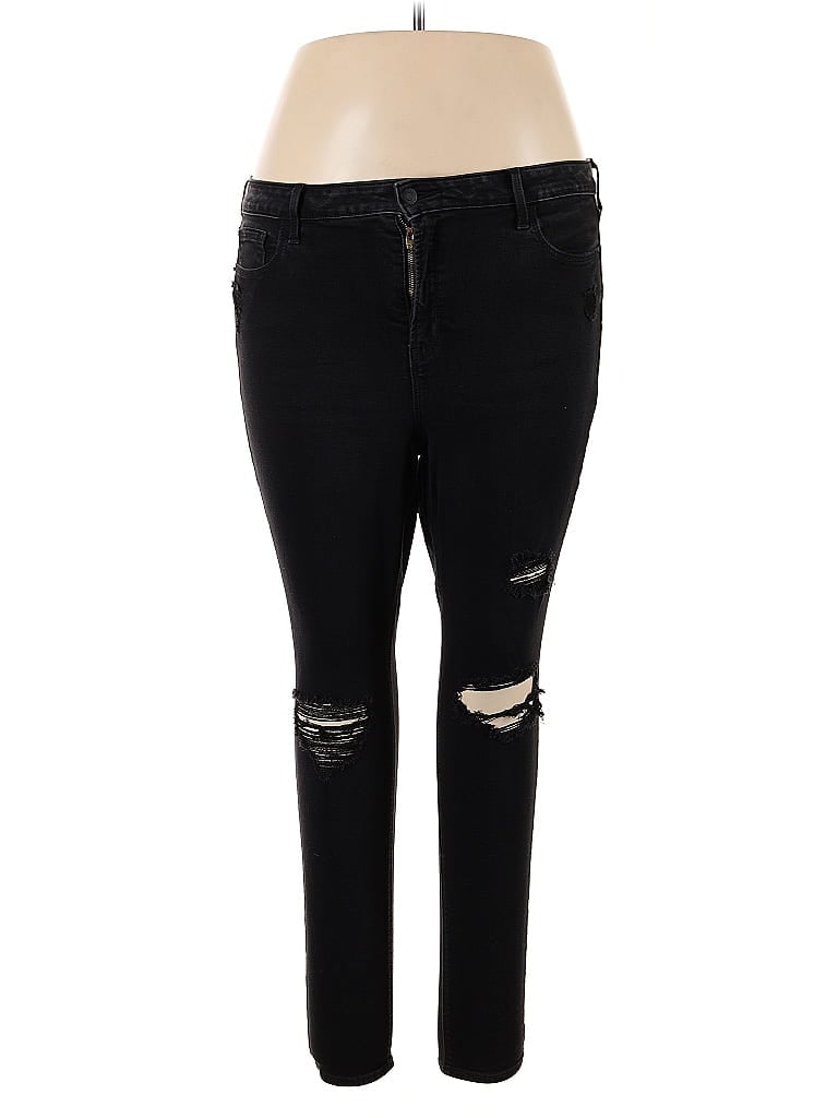 Pre-owned Old Navy Jeans In Black