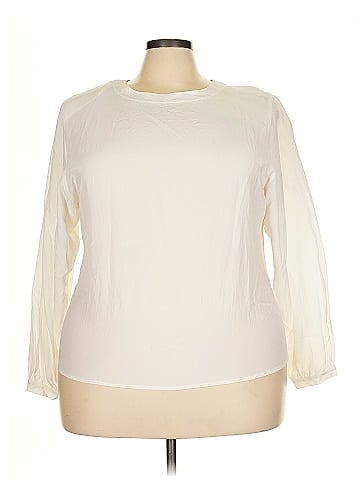 Spiegel Long Sleeve Silk Top (view 1)