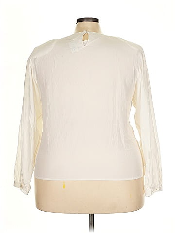 Spiegel Long Sleeve Silk Top (view 2)