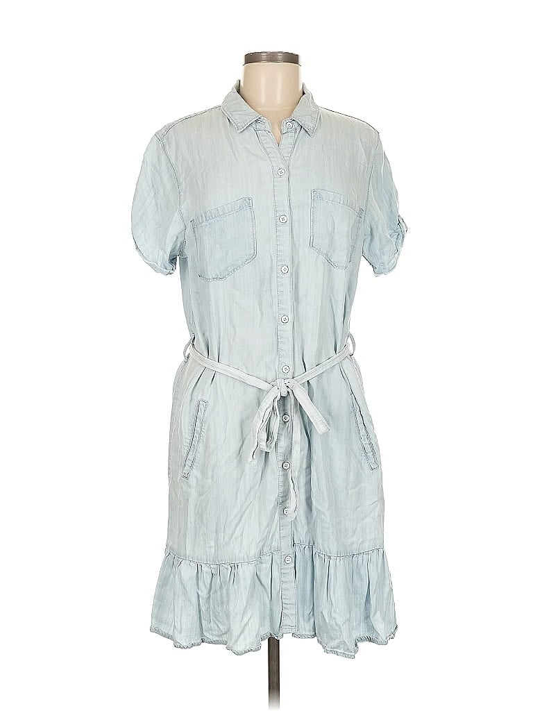 Velvet Heart 100% Tencel Blue Casual Dress Size M - photo 1