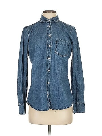J.Crew Factory Store Long Sleeve Button-Down Shirt (view 1)