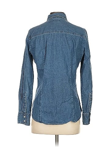 J.Crew Factory Store Long Sleeve Button-Down Shirt (view 2)