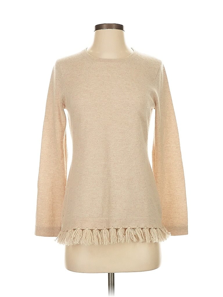 Sail to Sable 100% Cashmere Tan Cashmere Pullover Sweater Size XS - photo 1