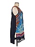 Tiny 100% Polyester Graphic Blue Casual Dress Size M - photo 4