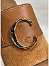 Chloé 100% Leather Brown C Mules Size EU 39 - photo 4