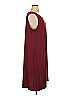Catherines Solid Burgundy Casual Dress Size 1X - photo 4