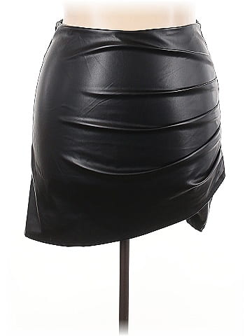 Unbranded Faux Leather Skirt (view 1)