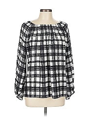 Doncaster Collection Long Sleeve Silk Top