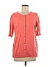 Chadwicks Orange Cardigan Size M - photo 1