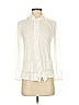 Mystree Ivory Long Sleeve Blouse Size S - photo 1